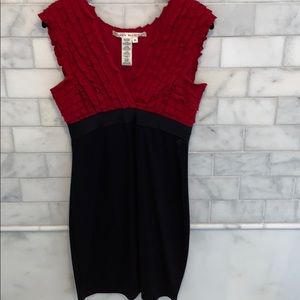 FREE W PURCHASE Max Studio Black/Red Dress M